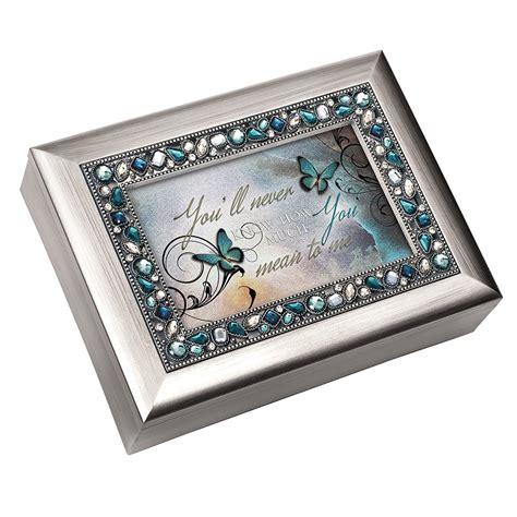 metal jewelry box music box|music boxes for adults.